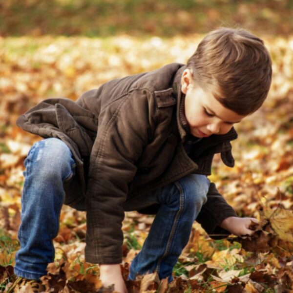 Boys Corduroy Jacket - Brown